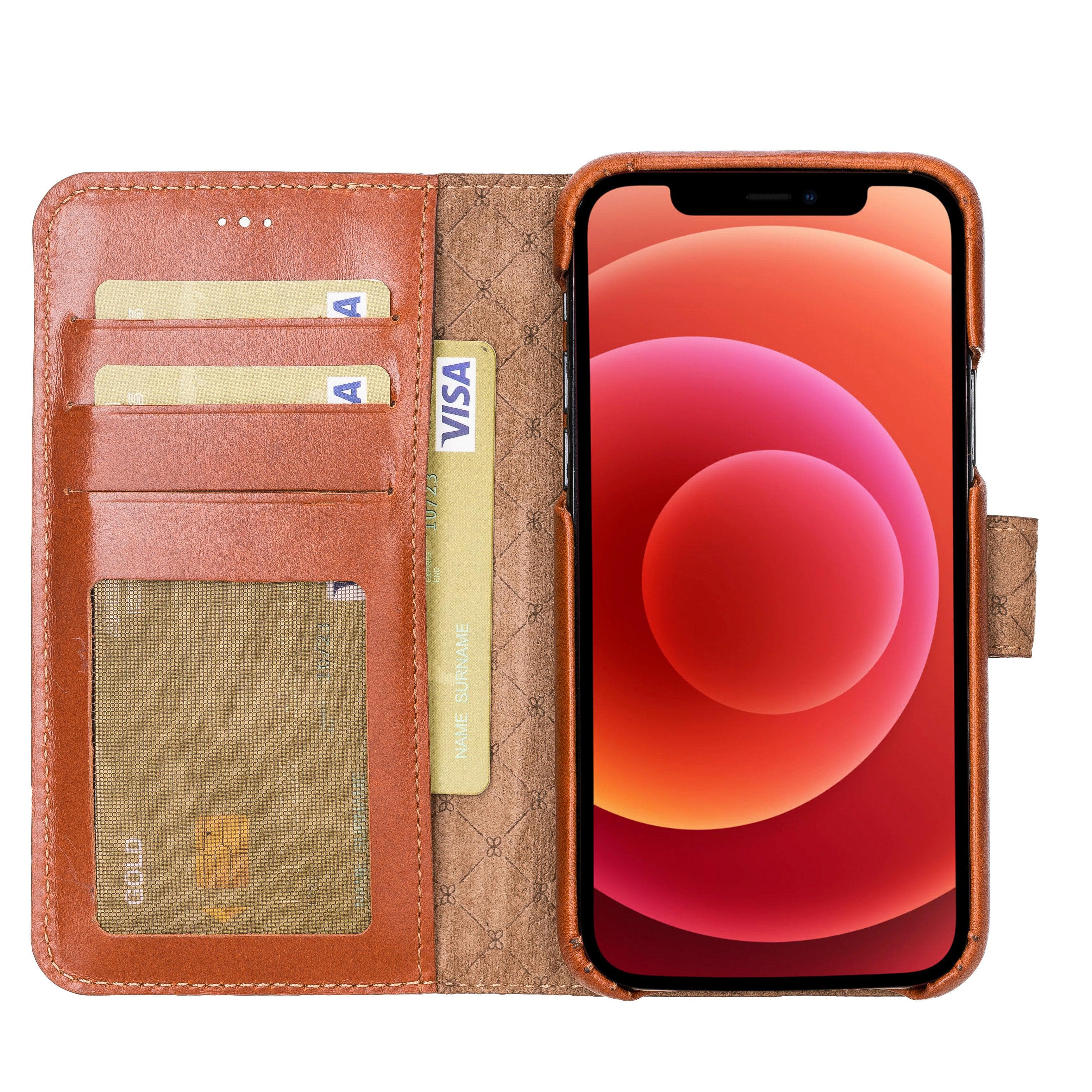 Mobile Phone Cases F360 Magnetic Detachable Leather Wallet Case For Apple iPhone 11 Series Bouletta Shop