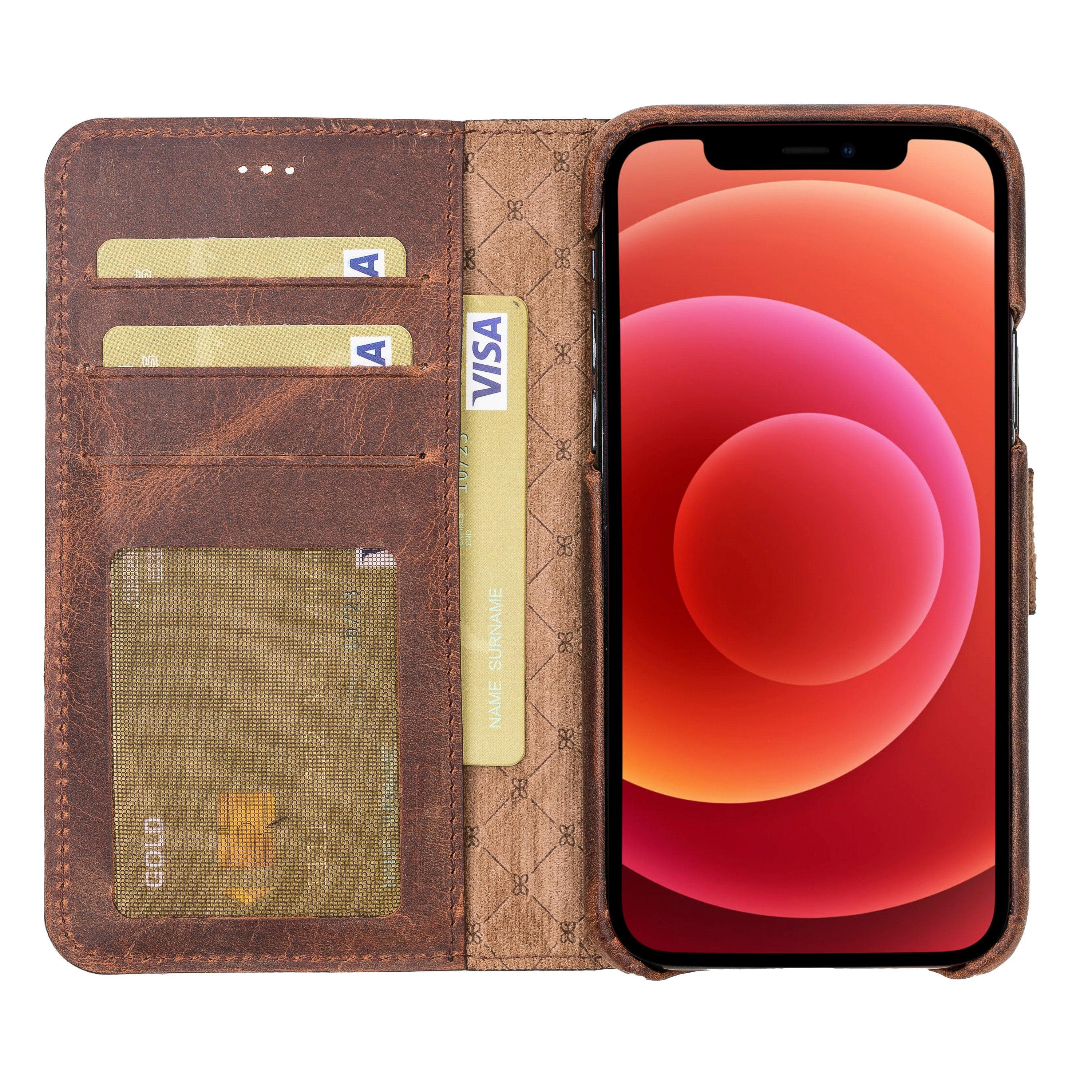 Mobile Phone Cases F360 Magnetic Detachable Leather Wallet Case For Apple iPhone 11 Series Bouletta Shop