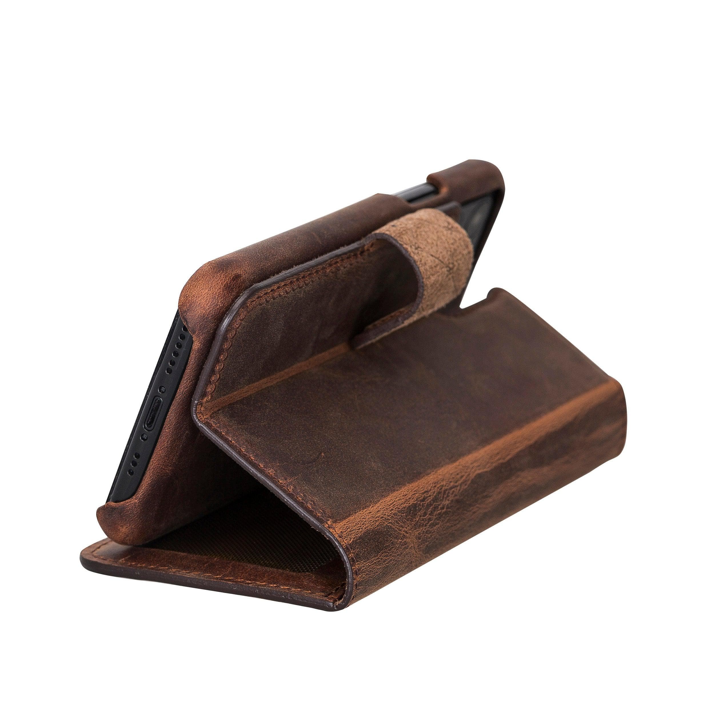 Mobile Phone Cases F360 Magnetic Detachable Leather Wallet Case For Apple iPhone 11 Series Bouletta Shop