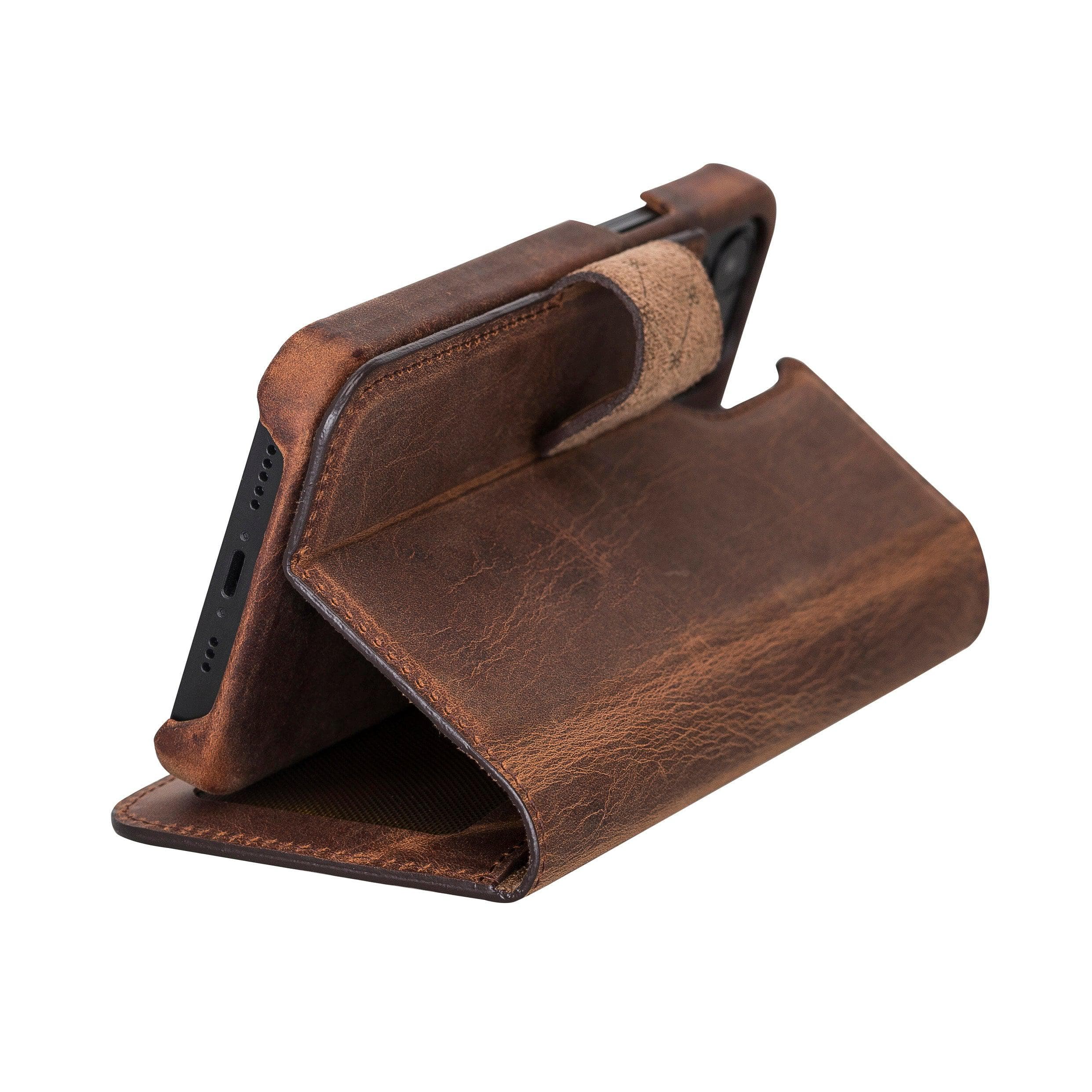 Mobile Phone Cases F360 Magnetic Detachable Leather Wallet Case For Apple iPhone 11 Series Bouletta Shop