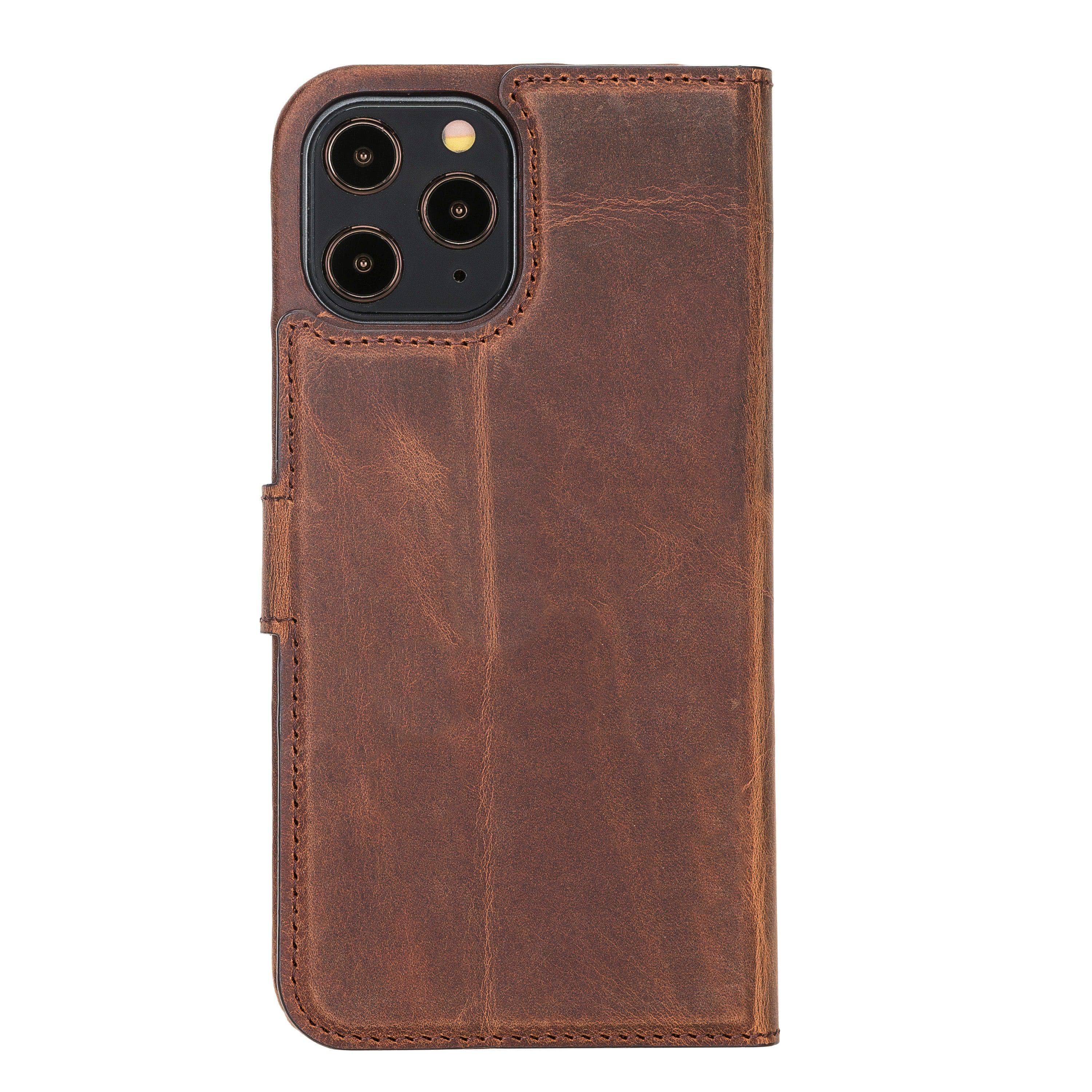 Mobile Phone Cases F360 Magnetic Detachable Leather Wallet Cases for Apple İphone 12 Series Bouletta Shop