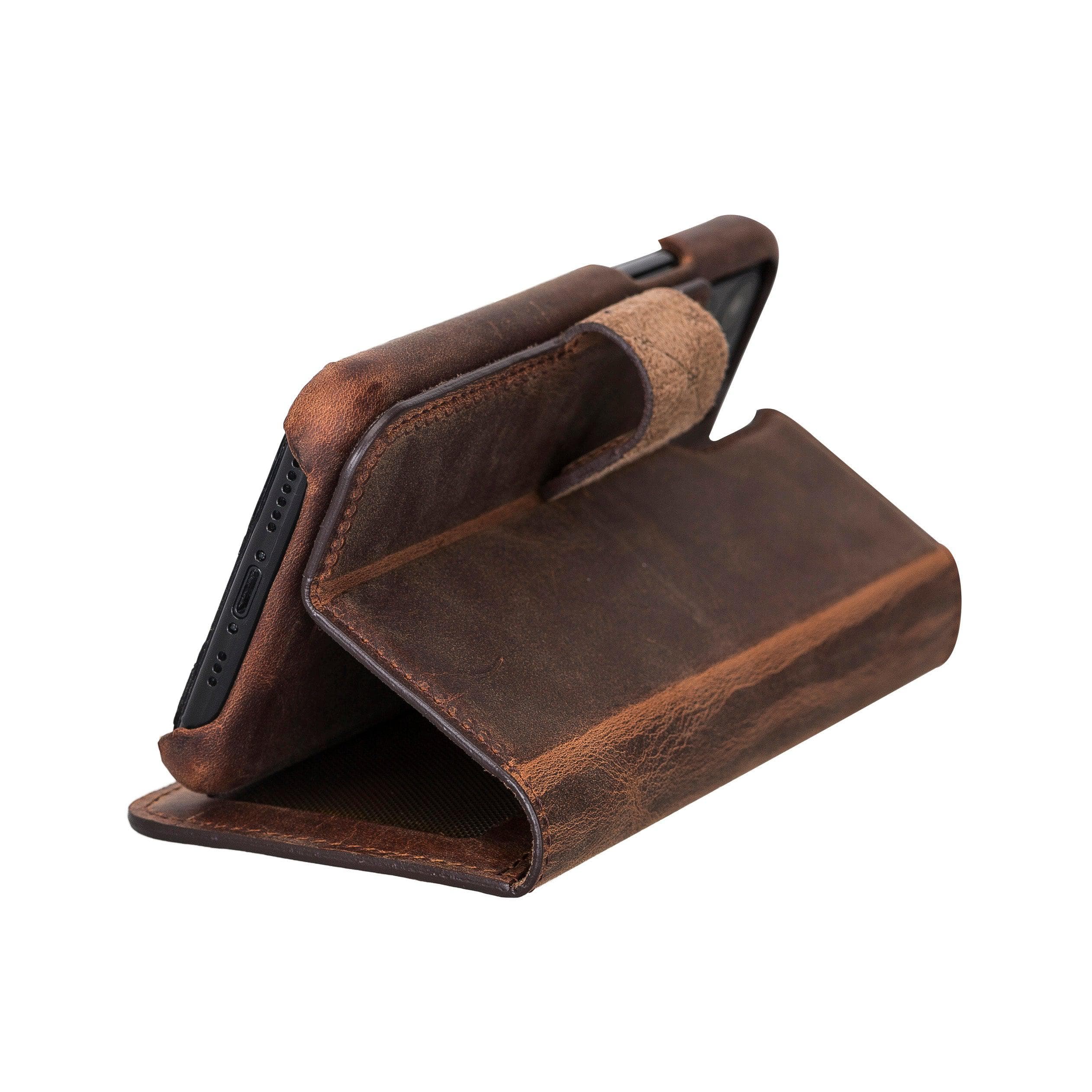 Mobile Phone Cases F360 Magnetic Detachable Leather Wallet Cases for Apple İphone 12 Series Bouletta Shop