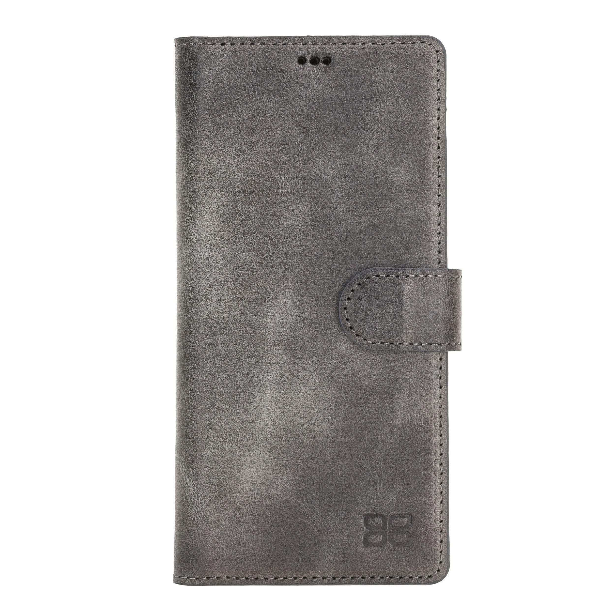 Mobile Phone Cases Magnetic Detachable Zipper Leather Cases for Samsung Note 20 Series Bouletta Shop