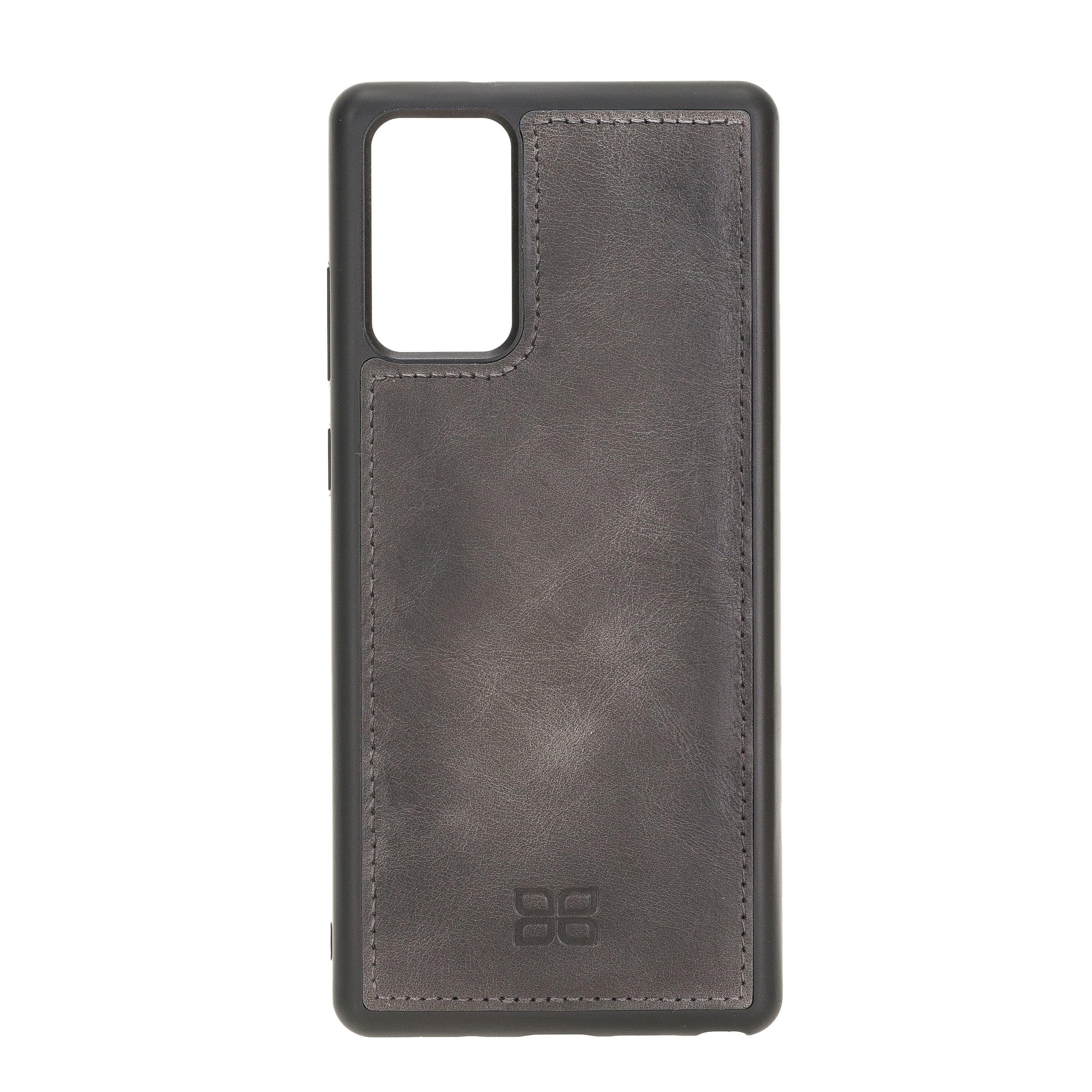 Mobile Phone Cases Magnetic Detachable Zipper Leather Cases for Samsung Note 20 Series Bouletta Shop