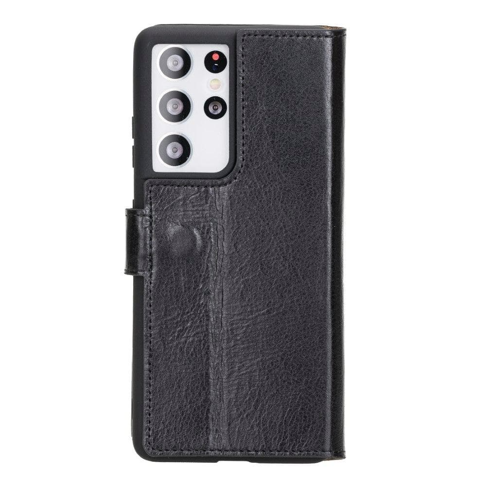 Mobile Phone Cases Non-Detachable Leather Wallet Cases for Samsung Galaxy S21 Series Bouletta Shop