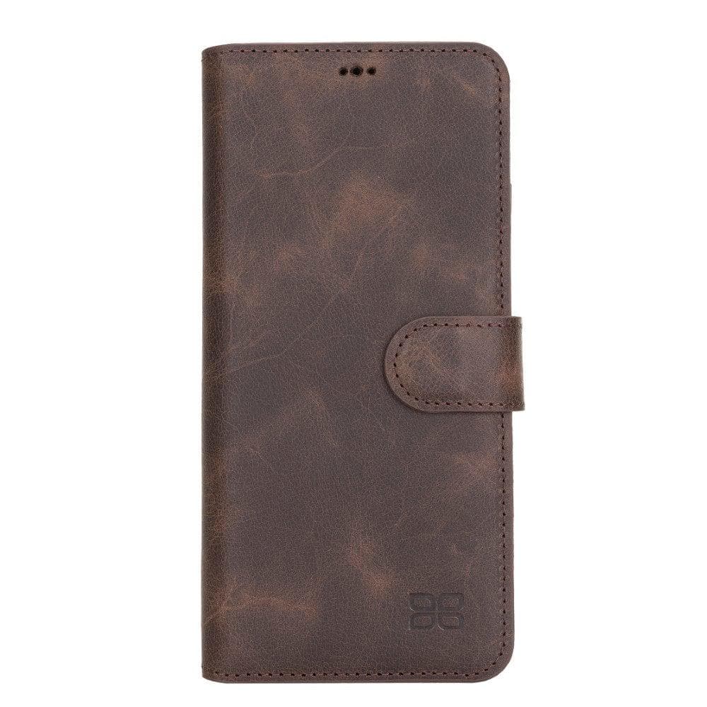 Mobile Phone Cases Non-Detachable Leather Wallet Cases for Samsung Galaxy S21 Series Bouletta Shop