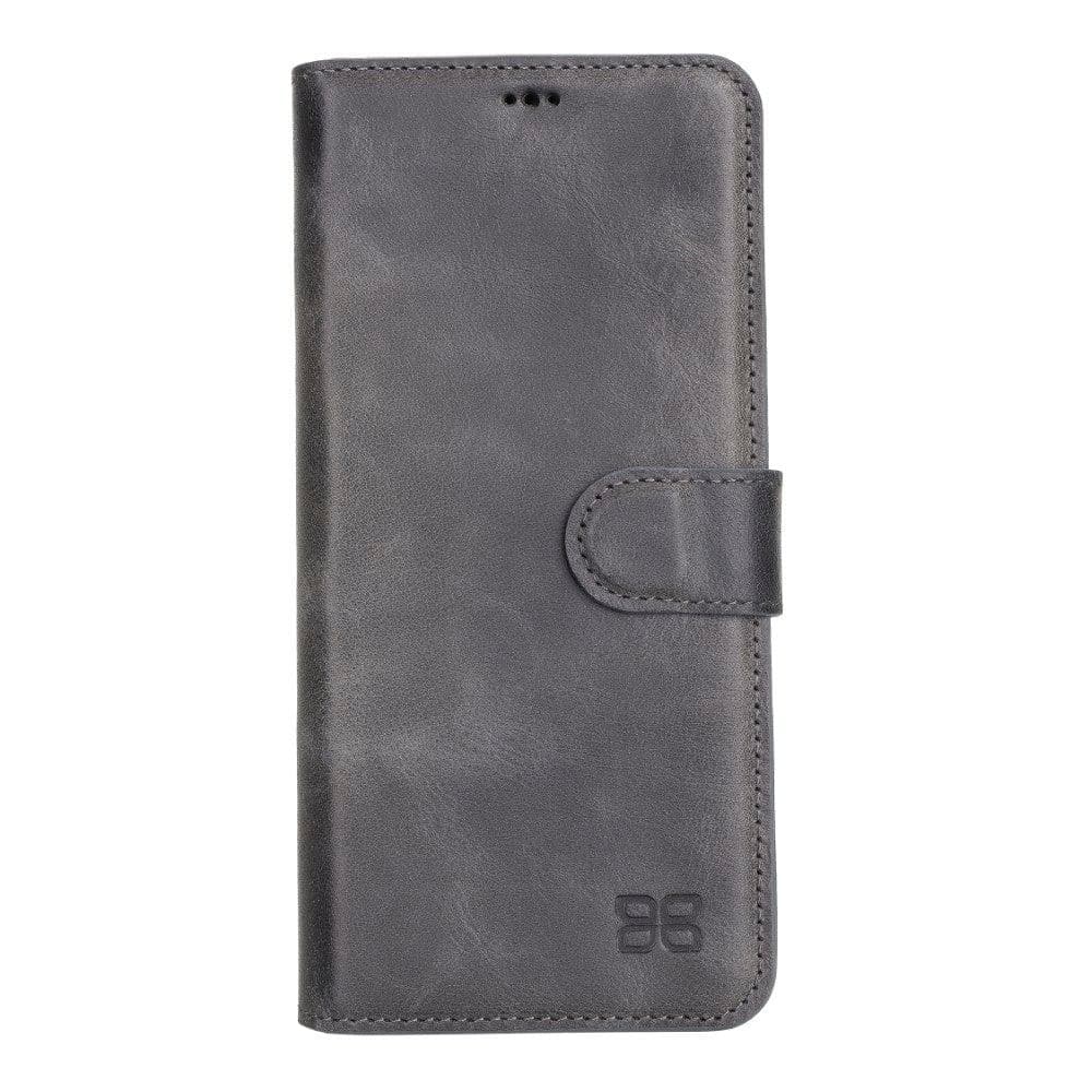 Mobile Phone Cases Non-Detachable Leather Wallet Cases for Samsung Galaxy S21 Series Bouletta Shop