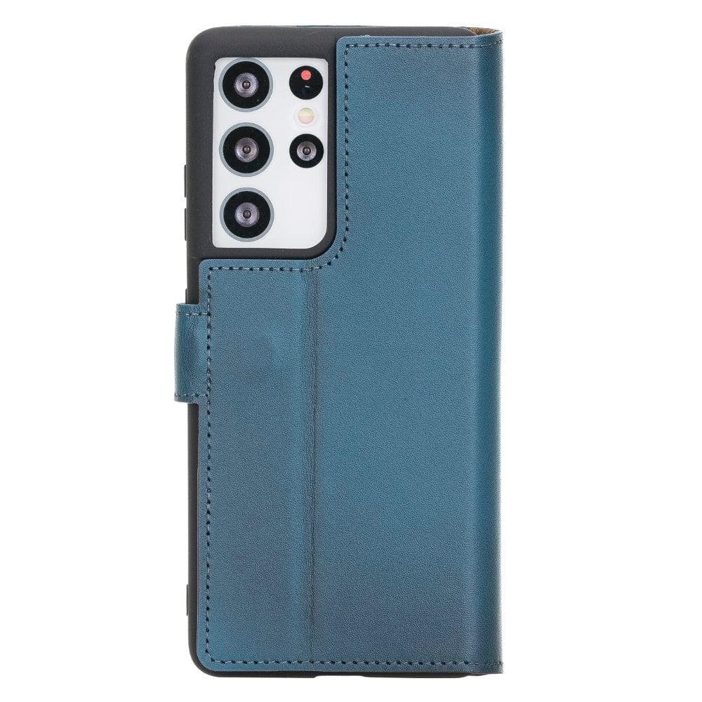 Mobile Phone Cases Non-Detachable Leather Wallet Cases for Samsung Galaxy S21 Series Bouletta Shop