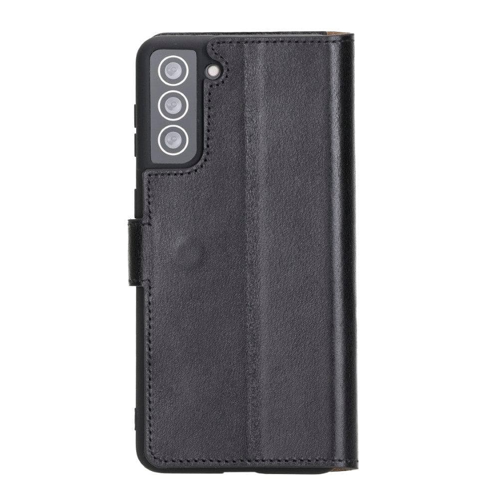 Mobile Phone Cases Non-Detachable Leather Wallet Cases for Samsung Galaxy S21 Series Bouletta Shop