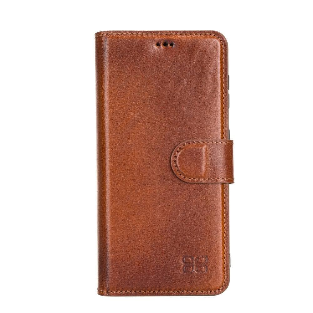 Mobile Phone Cases Non-Detachable Leather Wallet Cases for Samsung Galaxy S21 Series Bouletta Shop