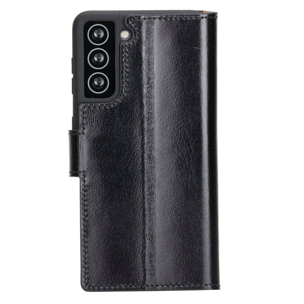 Mobile Phone Cases Non-Detachable Leather Wallet Cases for Samsung Galaxy S21 Series Bouletta Shop
