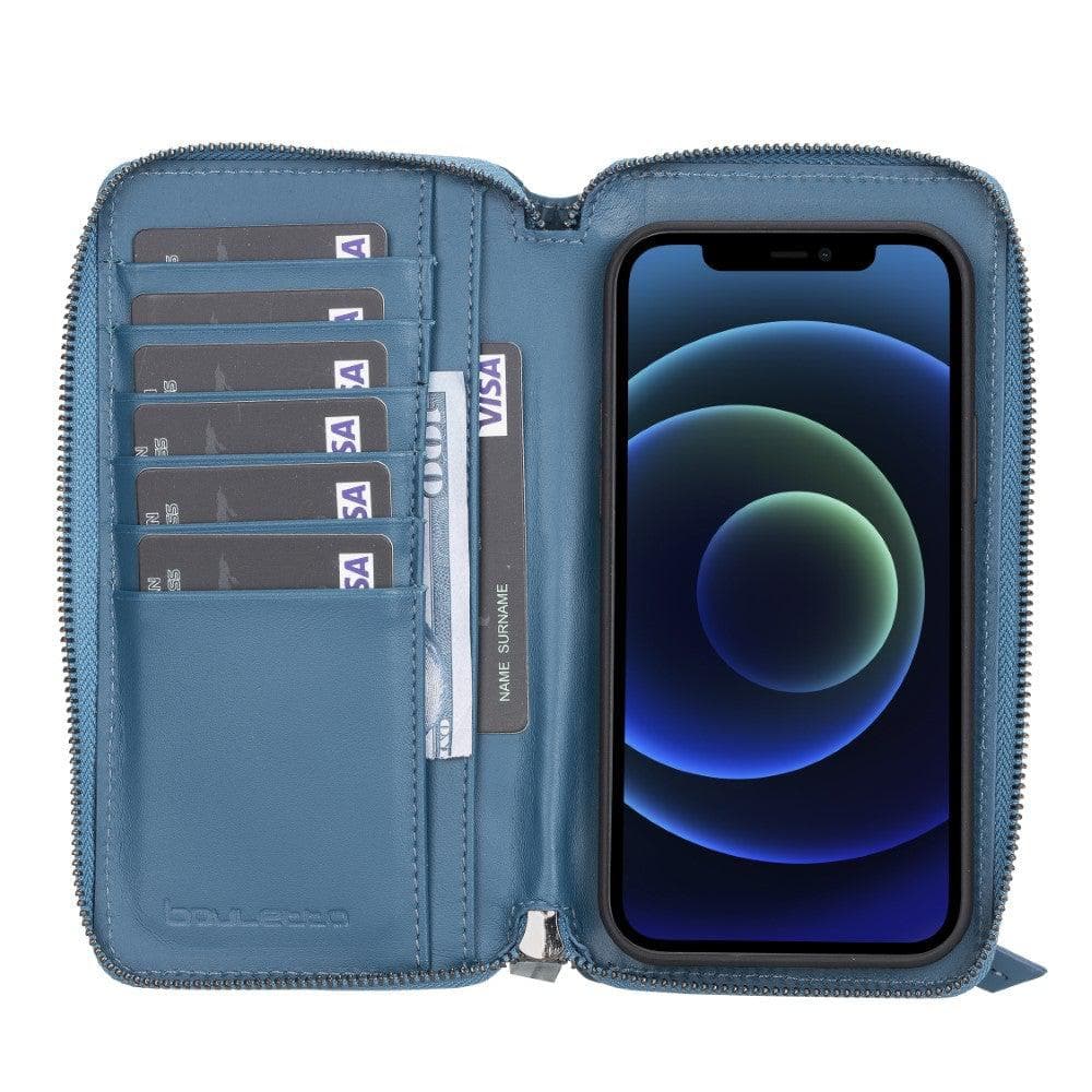 Mobile Phone Cases Pouch Magnetic Detachable Leather Wallet Cases for Apple İphone 12 Series Bouletta Shop