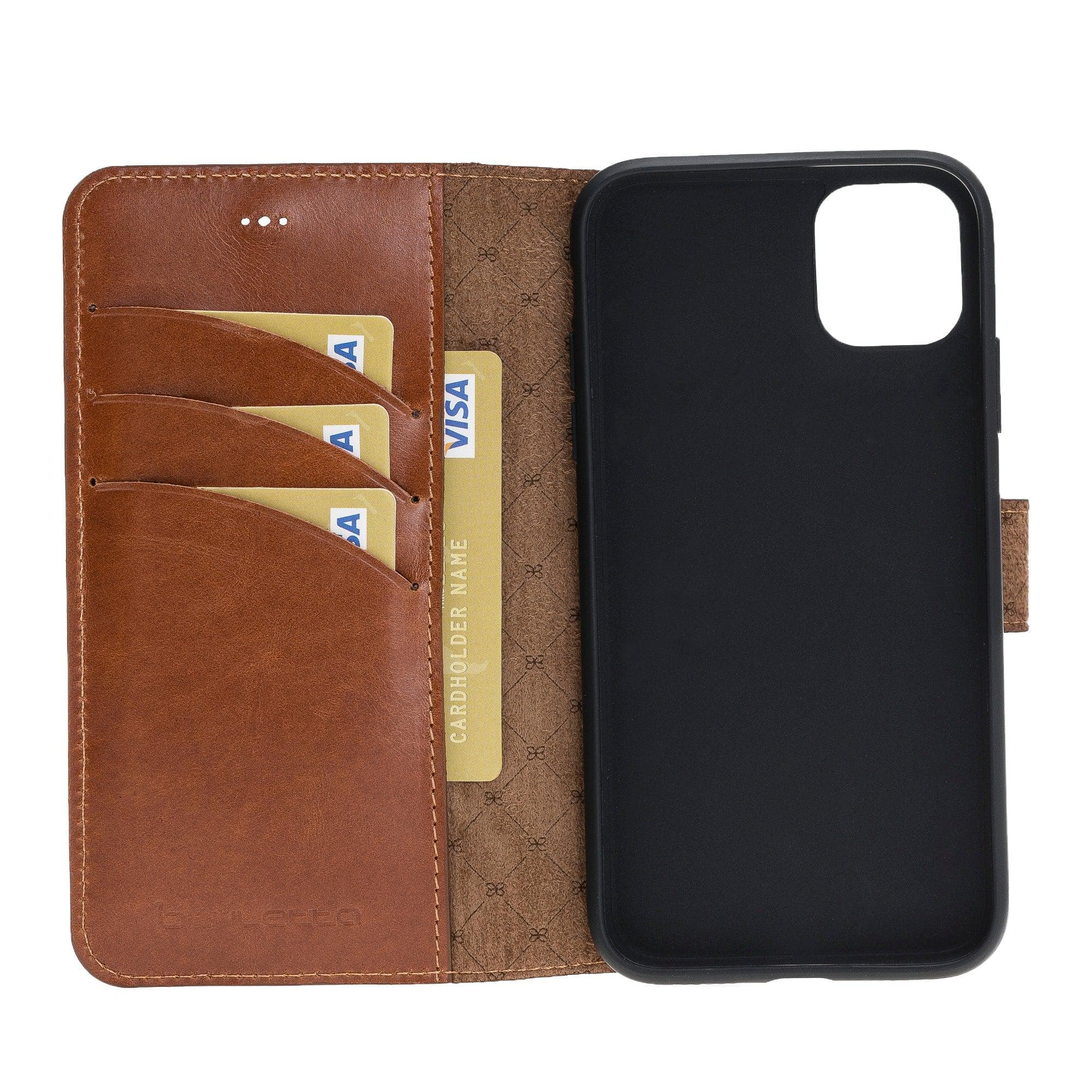 Mobile Phone Cases Wallet Folio with ID Slot Leather Wallet Case For Apple iPhone 11 Series Bouletta Shop