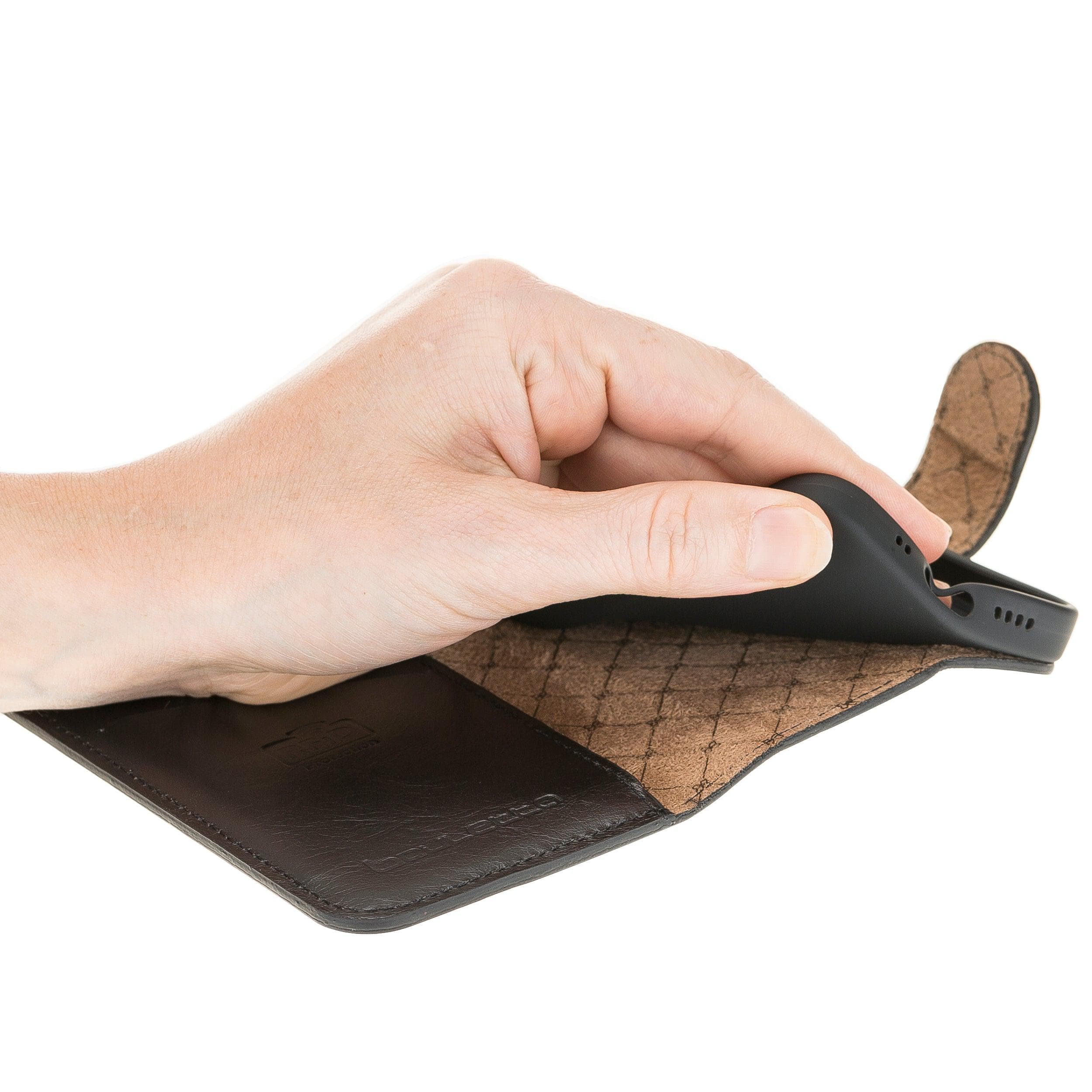 Mobile Phone Cases Wallet Folio With ID Slot Leather Wallet Cases for Apple İphone 12 Series Bouletta Shop