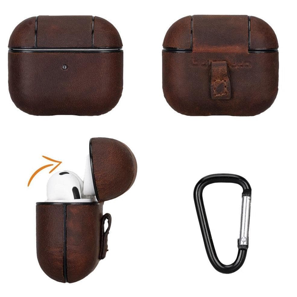 Musical Instrument Amplifier Covers & Cases Jupp Hooked Apple AiPpods 3 Leather Case Bouletta