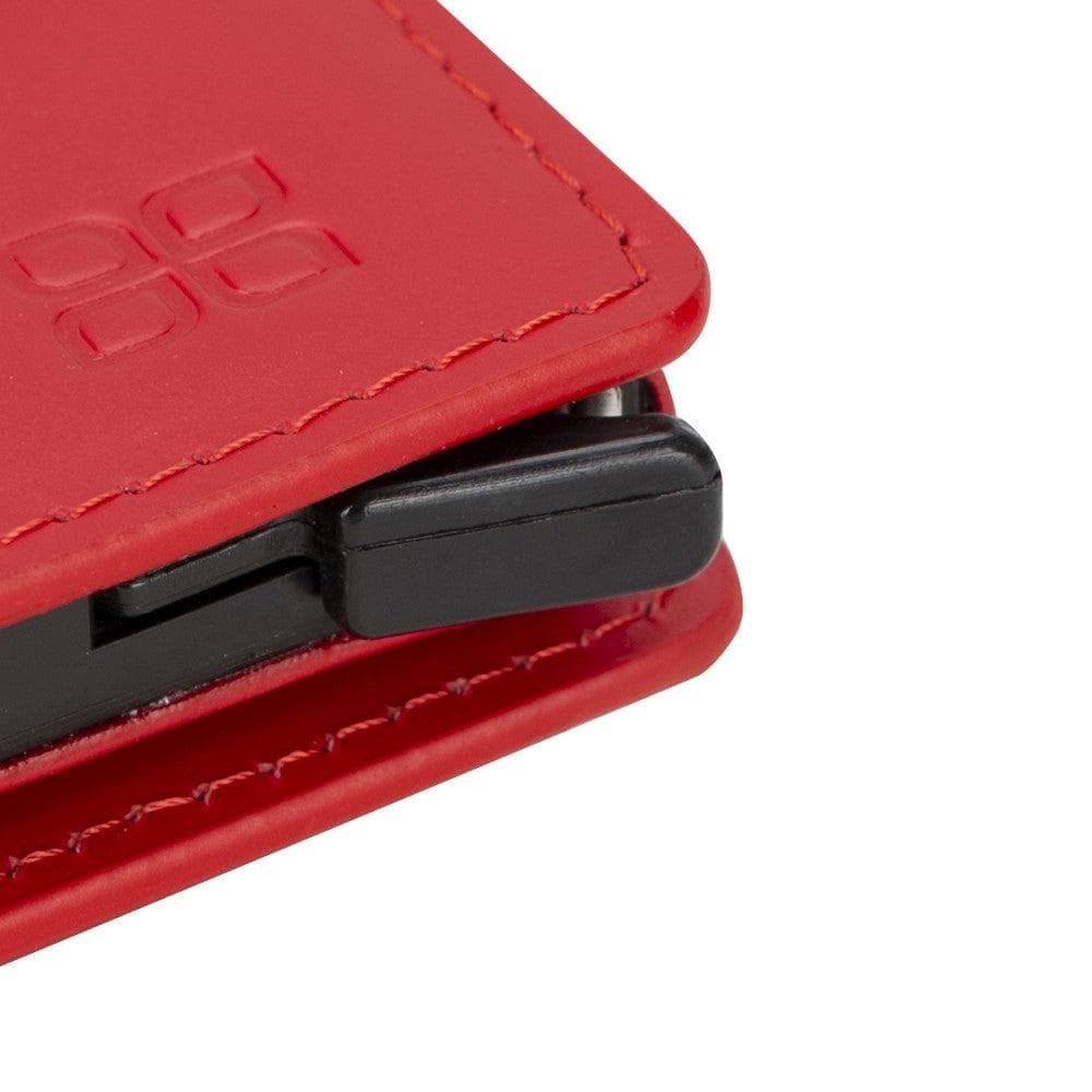 Palermo Zip Mechanical Leather Card Holder Bouletta LTD