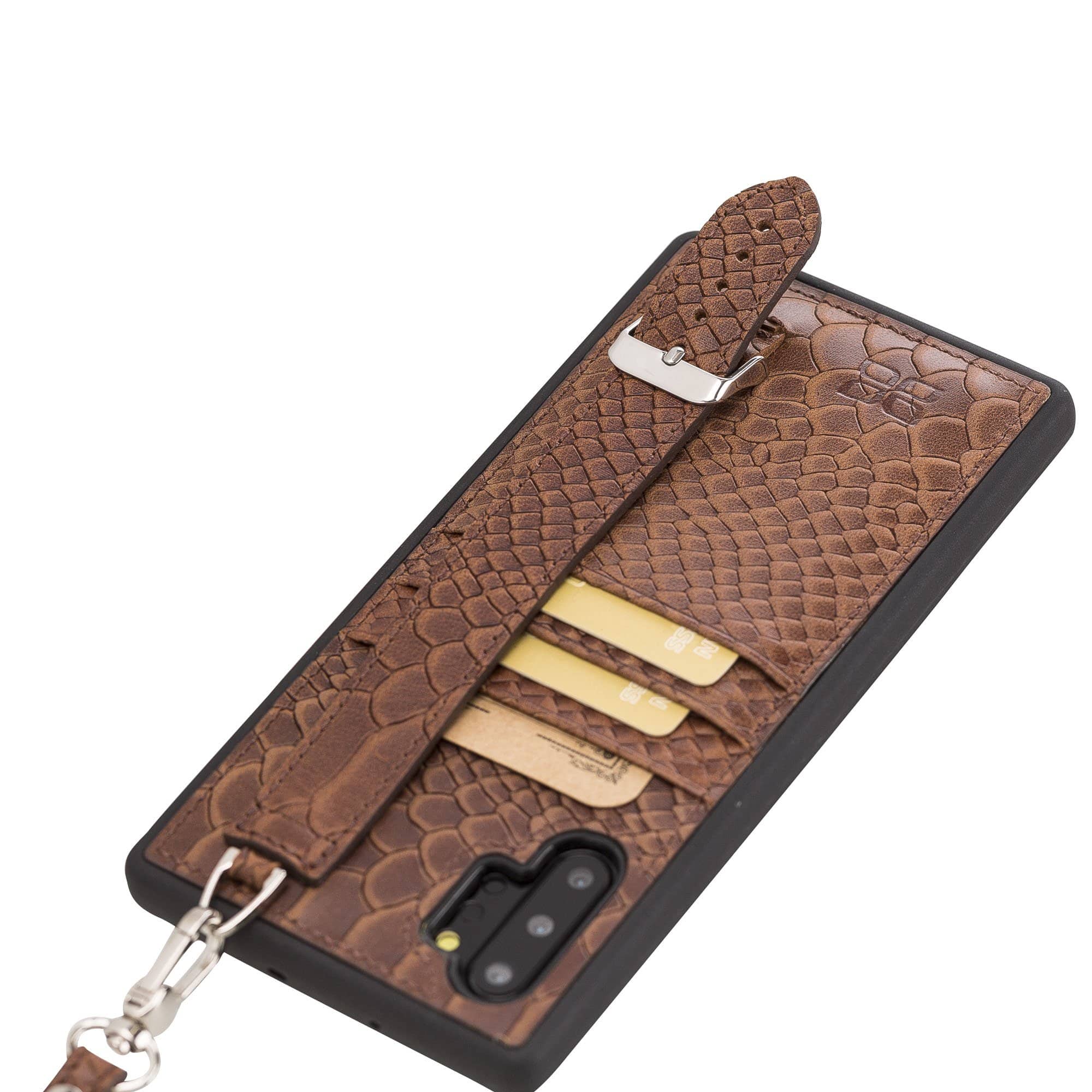 Phone Case Flex Cover Back Case Card Holder with Handle for Note 10 Plus - SND15 Bouletta Shop