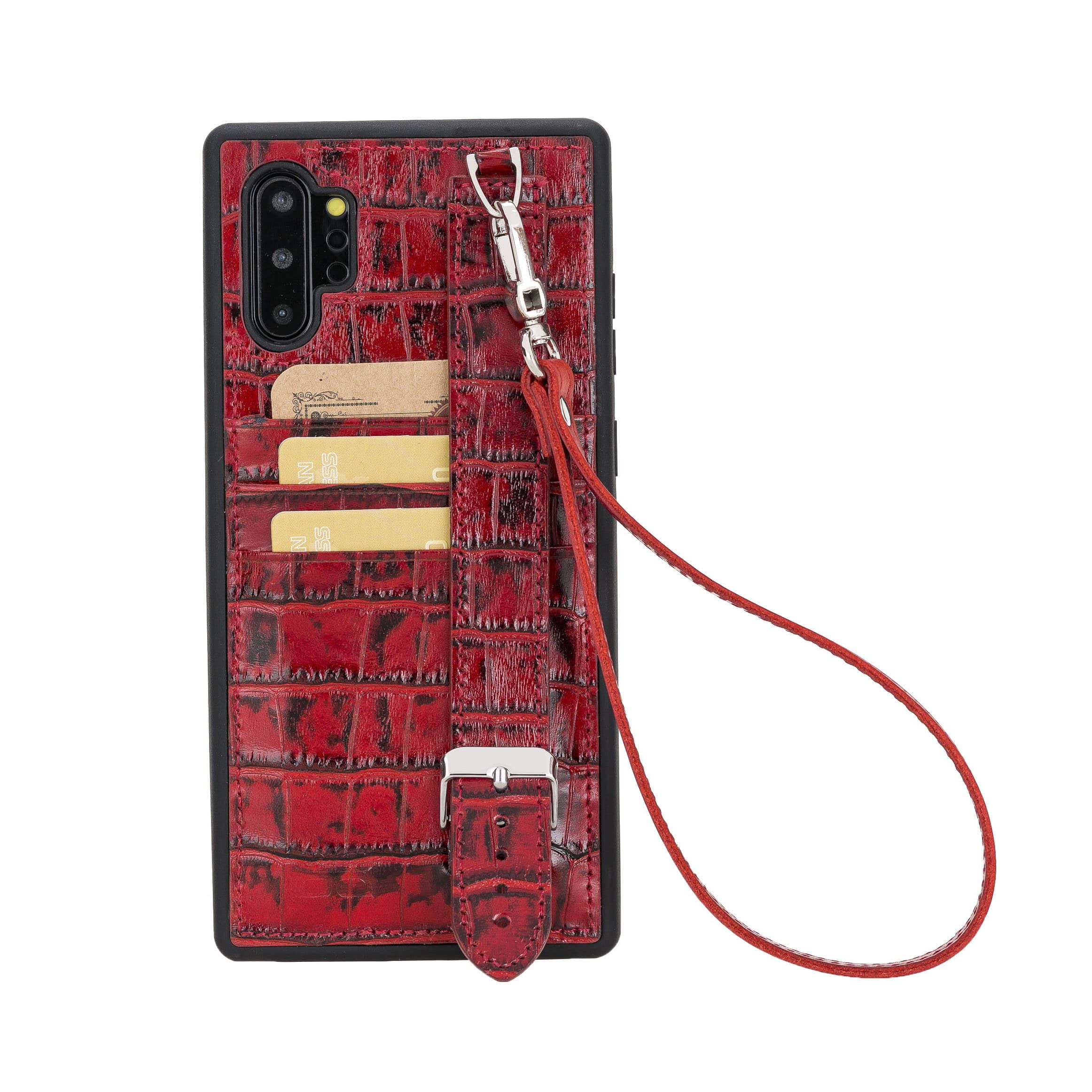 Phone Case Flex Cover Back Case Card Holder with Handle for Note 10 Plus - YK05 Bouletta Shop