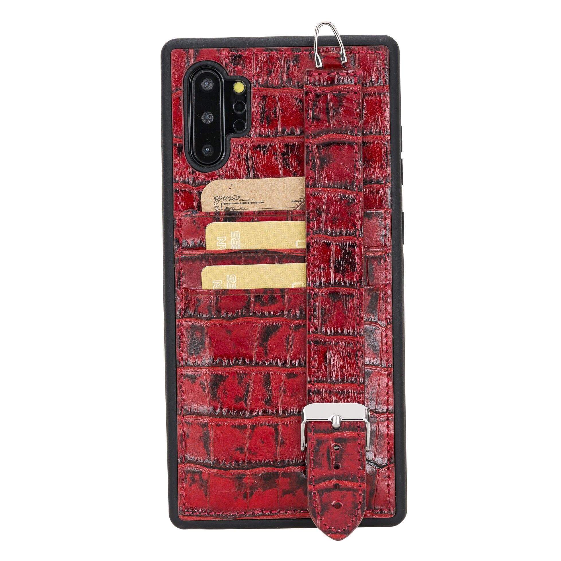 Phone Case Flex Cover Back Case Card Holder with Handle for Note 10 Plus - YK05 Bouletta Shop