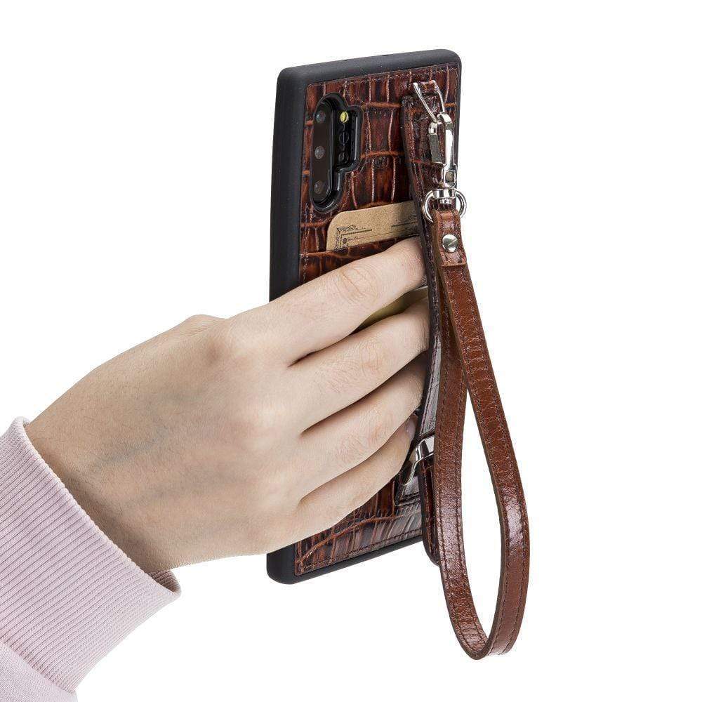 Phone Case Flex Cover Back Case Card Holder with Handle for Note 10 Plus - YK06 Bouletta Shop