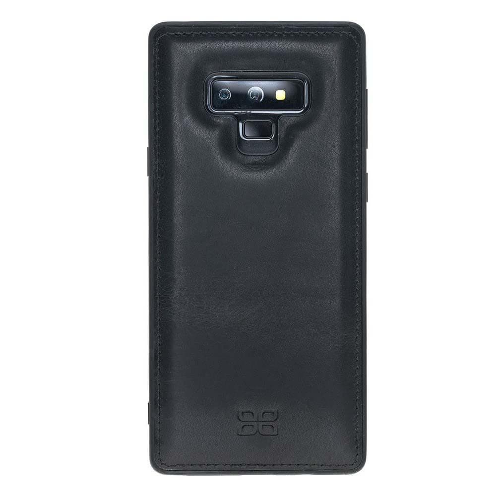 Phone Case Flex Cover Back Leather Case for Samsung Note 9 - Vegetal Black Bouletta Shop