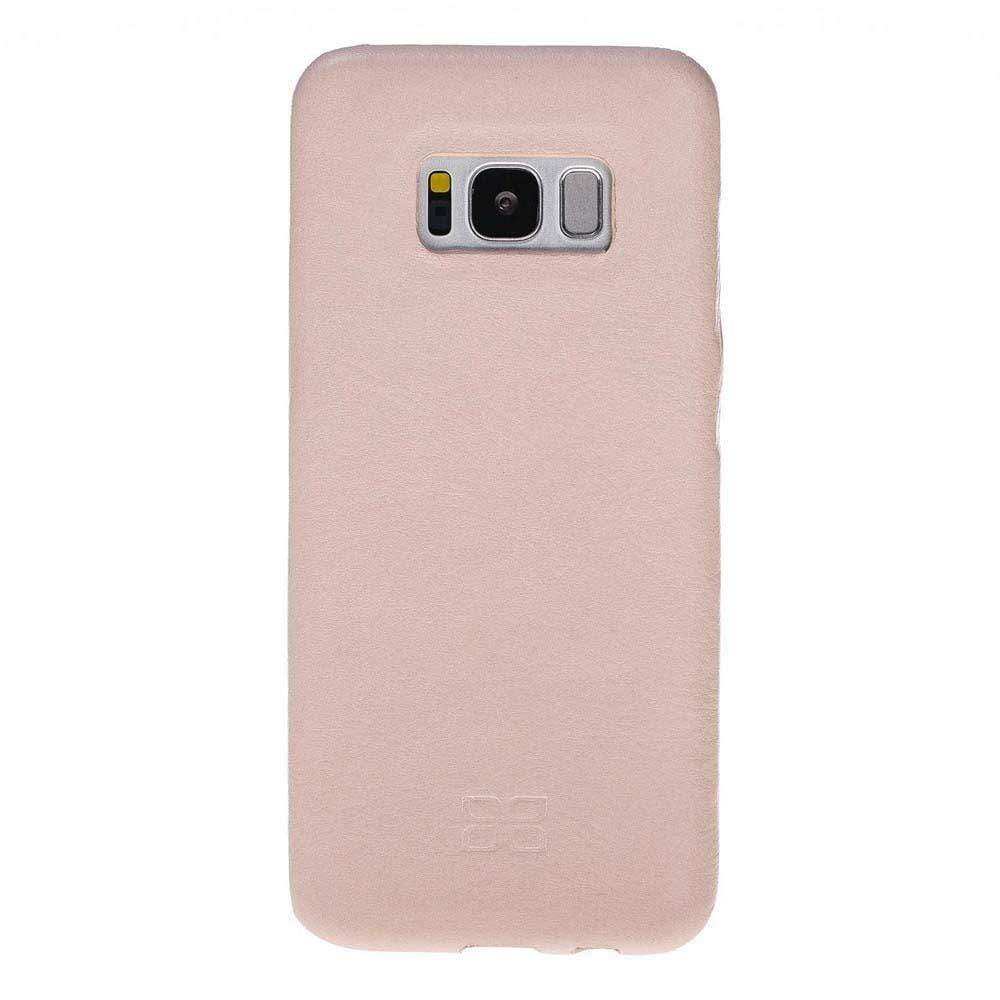 Phone Case Leather Ultra Cover Snap On Back Cover for Samsung S8 - NUDE Bouletta Shop