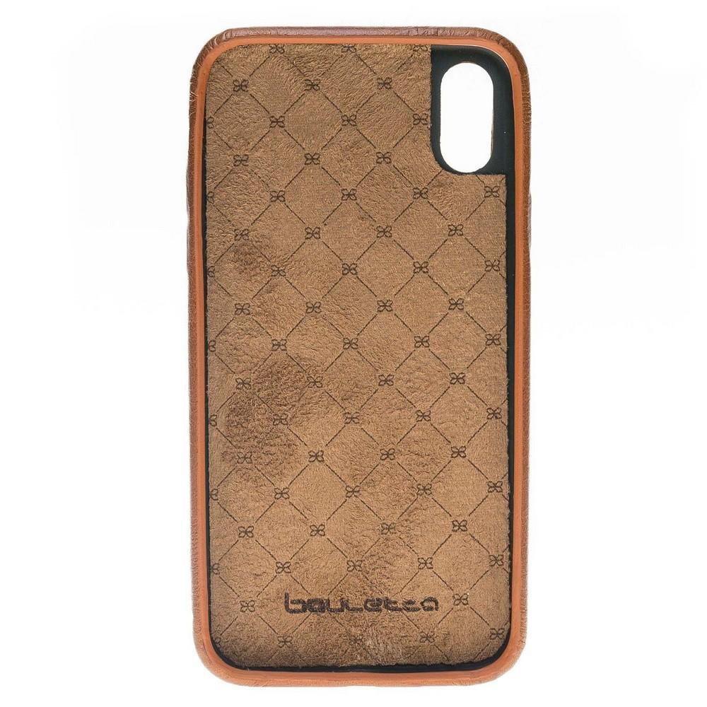 Apple iPhone X Serie Leder-Ultra-Cover mit Kreditkartenfächern