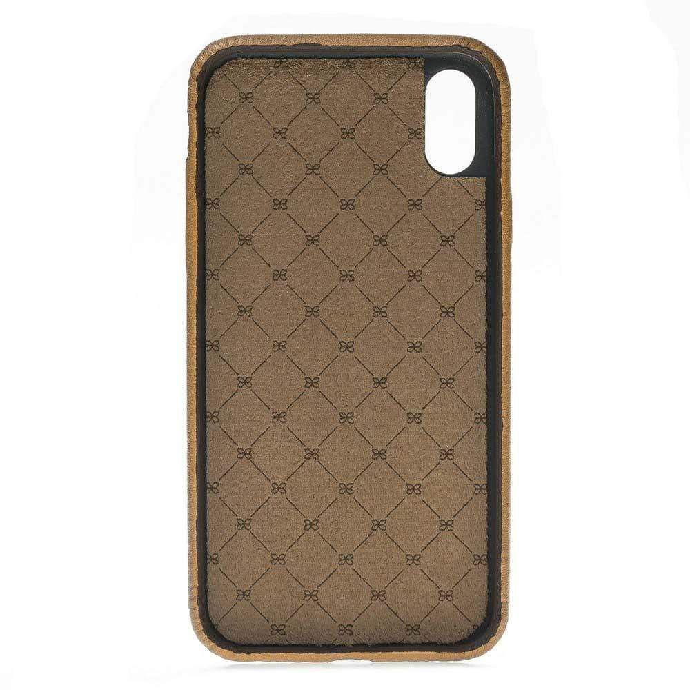 Apple iPhone X Serie Leder-Ultra-Cover mit Kreditkartenfächern