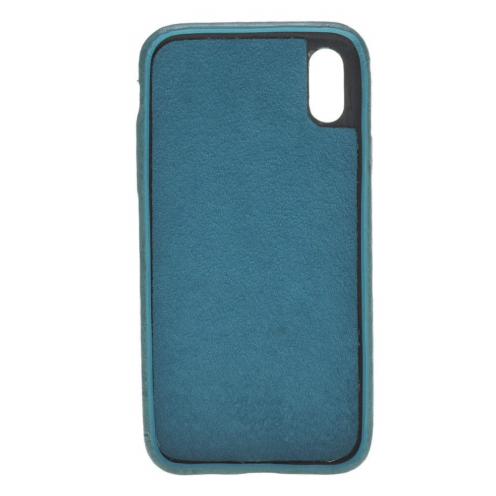 Apple iPhone X Serie Leder-Ultra-Cover mit Kreditkartenfächern