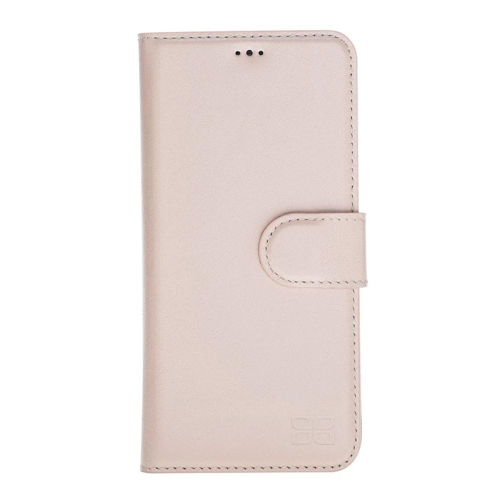 Phone Case Magnetic Detachable Leather Wallet Case for Samsung Galaxy S9 - Pink Bouletta Shop