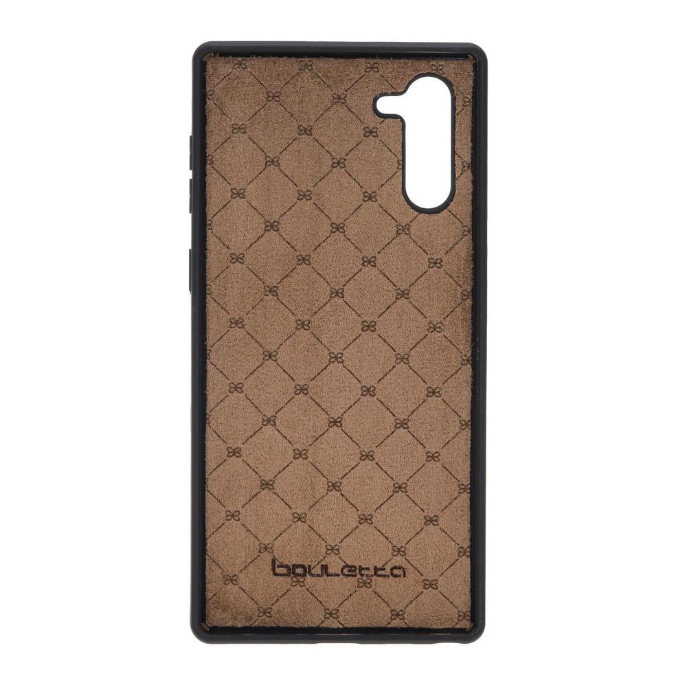 Phone Case Magnetic Detachable Leather Wallet Case with RFID Blocker for Samsung Note 10 - Nude Pink Bouletta Case