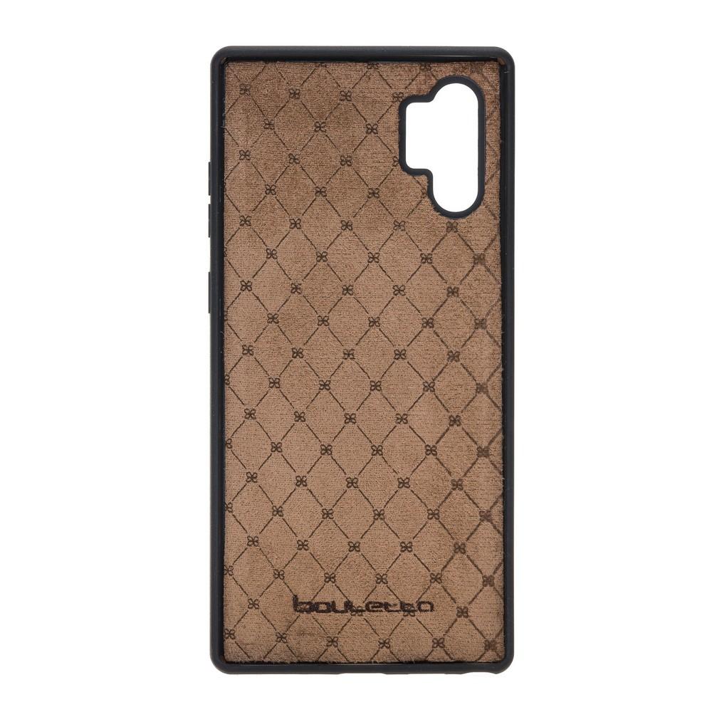 Phone Case Magnetic Detachable Leather Wallet Case with RFID Blocker for Samsung Note 10 Plus - Vegetal Burnished Red Bouletta Case