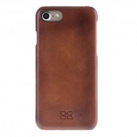 Phone Case Ultimate Jacket Leather Phone Cases for Apple iphone SE2/7/8 - Rustic Brown Bouletta Case