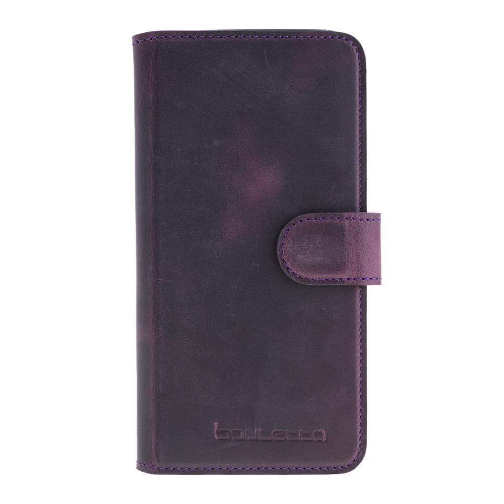Phone Case Wallet Folio Case with ID slot for Samsung Galaxy S8  - Antic Purple Bouletta Case