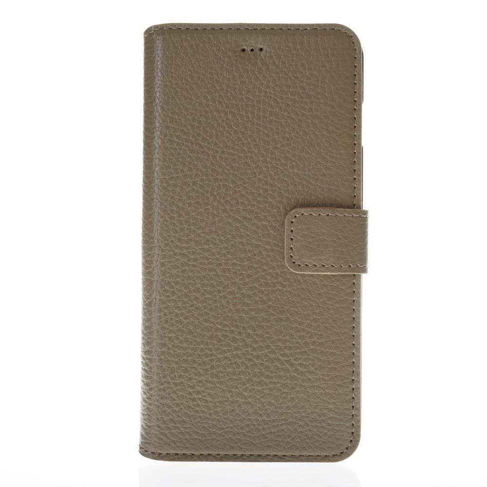 Phone Case Wallet Leather Case for Apple iPhone 6/6S - Floater Grey Bouletta Case
