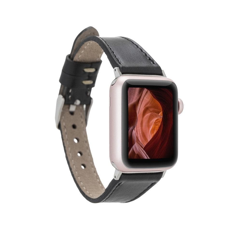 Ripon Classic Slim Apple Watch Leather Strap RST1 Bouletta