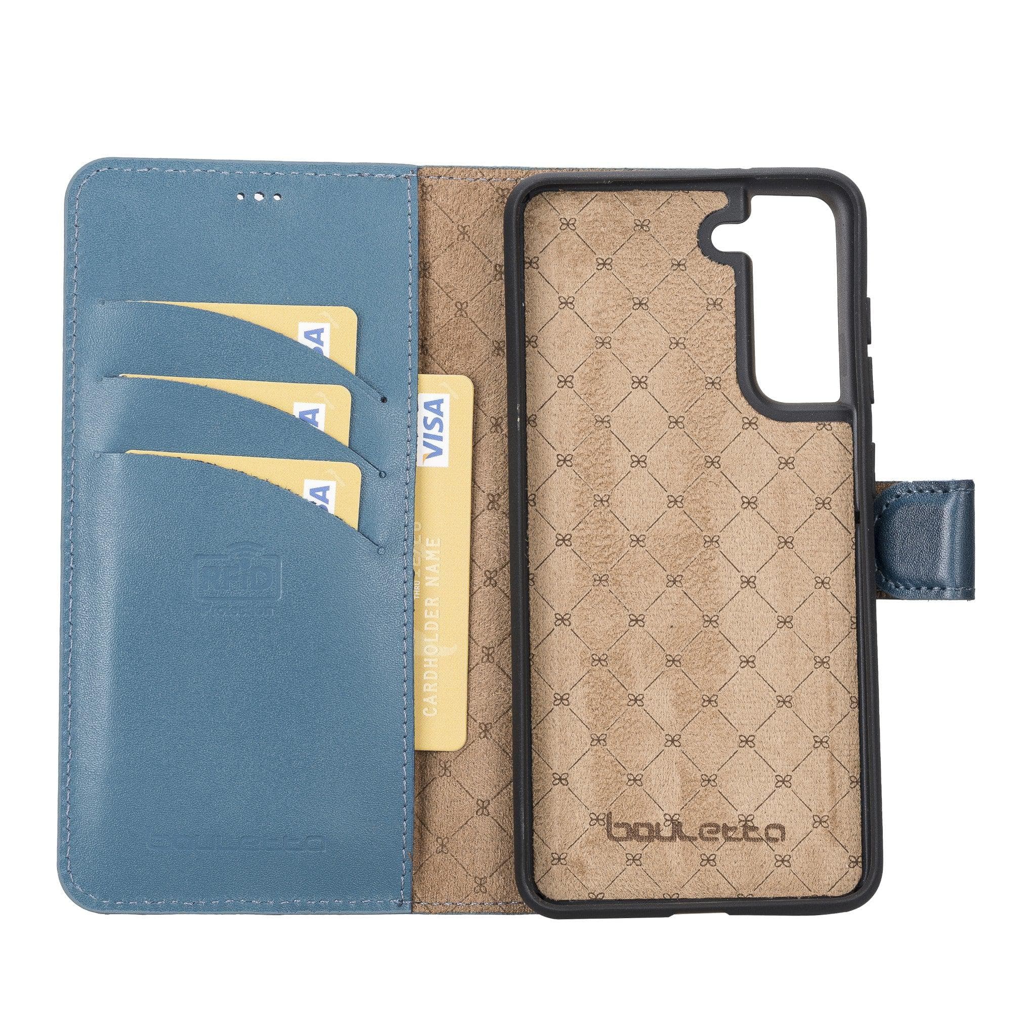 Samsung Galaxy S21 FE (Fan Edition) Detachble Leather Wallet Case Bouletta LTD