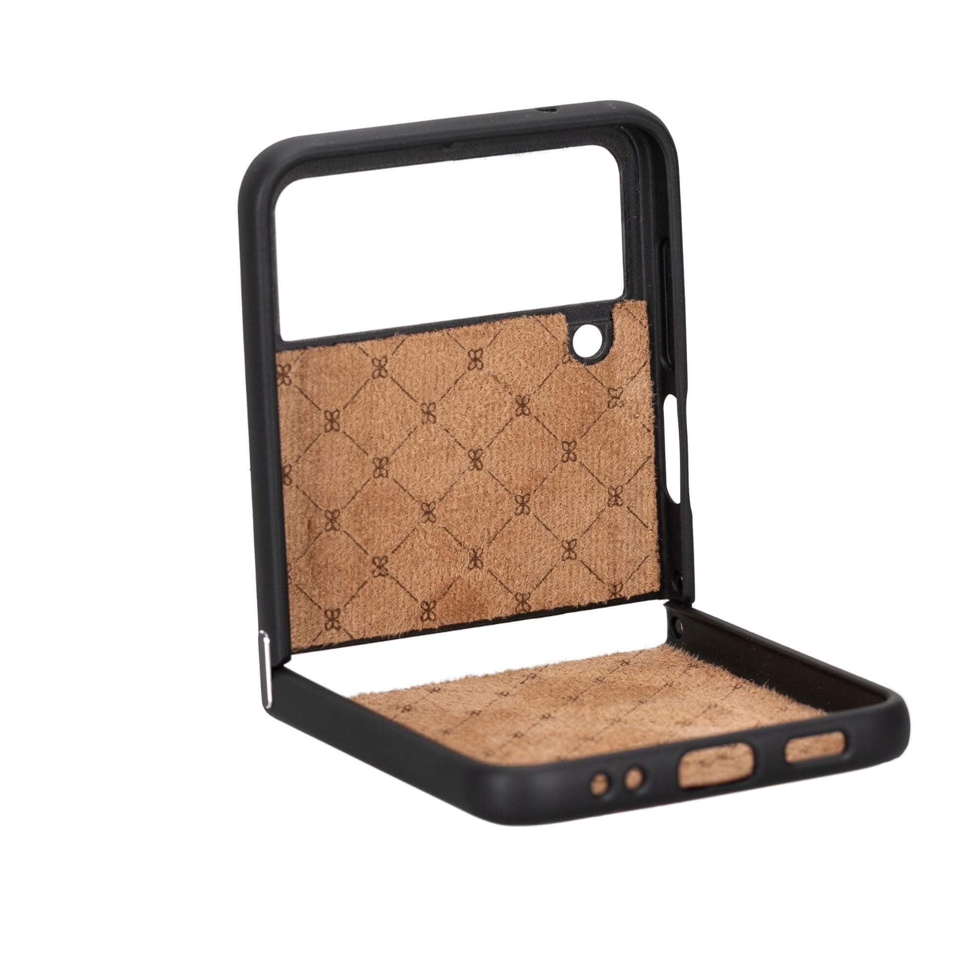 Samsung Galaxy Z Flip 5 Leather Back Cover Case - FXC Bouletta LTD