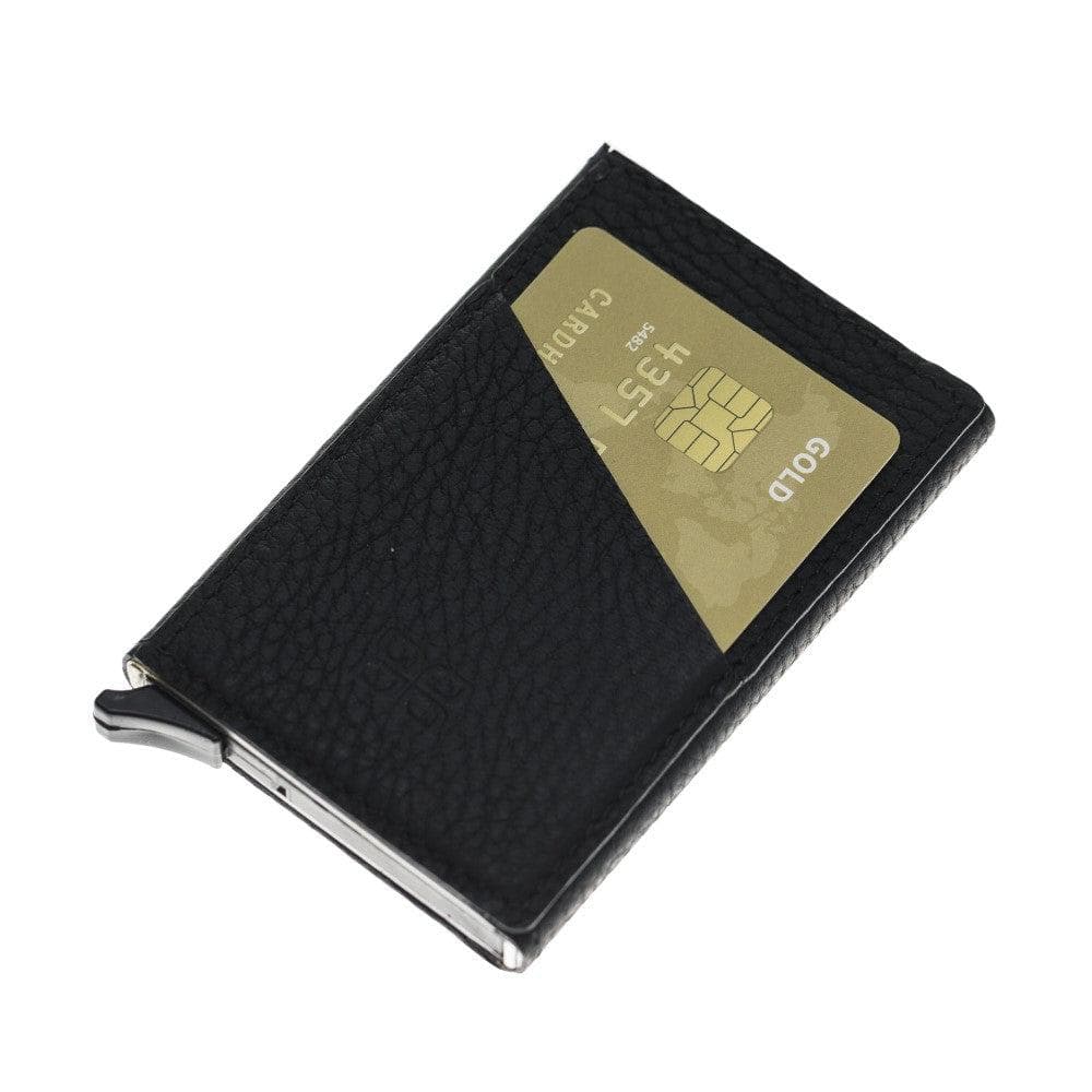 Torres Leather Mechanical Card Holder Bouletta LTD