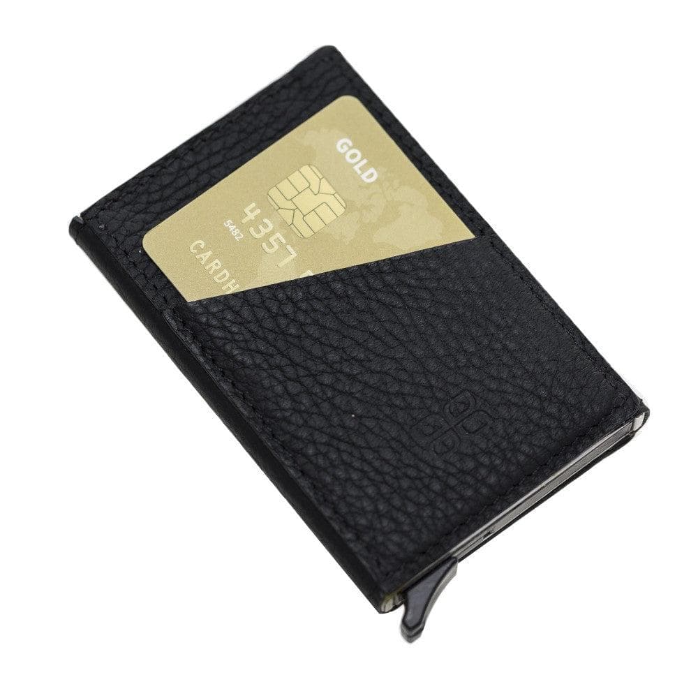 Torres Leather Mechanical Card Holder Bouletta LTD