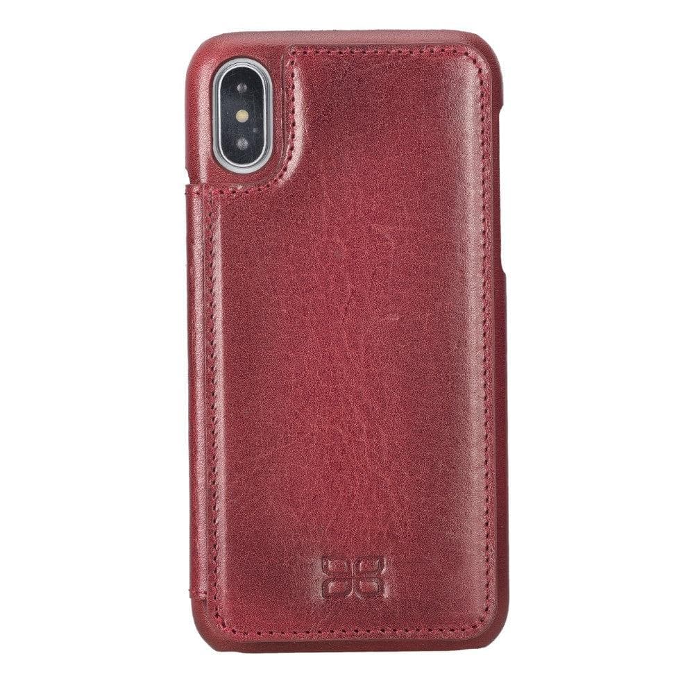 Ultimate Holder Genuine Leather Back Cover for iPhone X Series Bouletta LTD