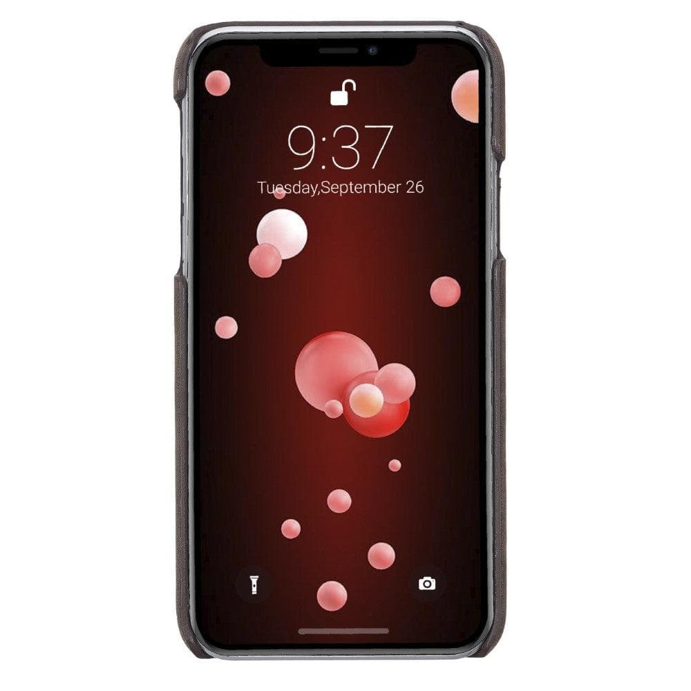 Ultimate Holder Genuine Leather Back Cover for iPhone X Series Bouletta LTD