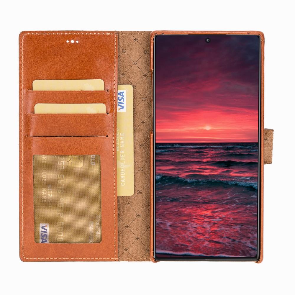 Wallet Case F360 Magnetic Detachable Leather Wallet Case for Note 10 Plus - RST2EF Bouletta Shop
