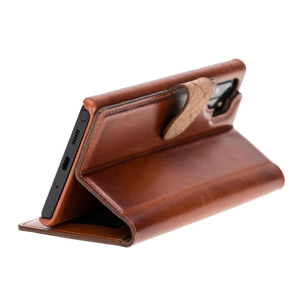 Wallet Case F360 Magnetic Detachable Leather Wallet Case for Note 10 Plus - RST2EF Bouletta Shop