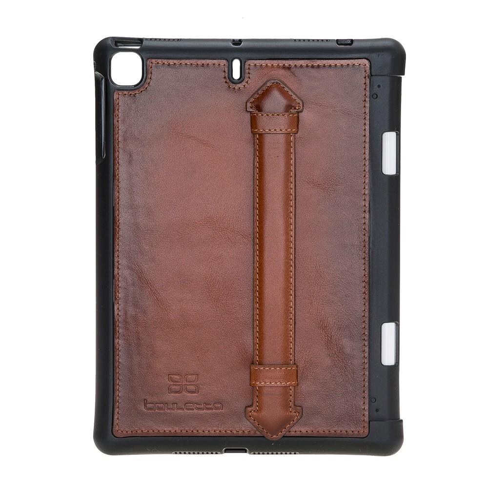 Wallet Case Felix Magnetic Datachable Leather Wallet Case for iPad Mini 5 - Rustic Tan with Effect Bouletta Shop