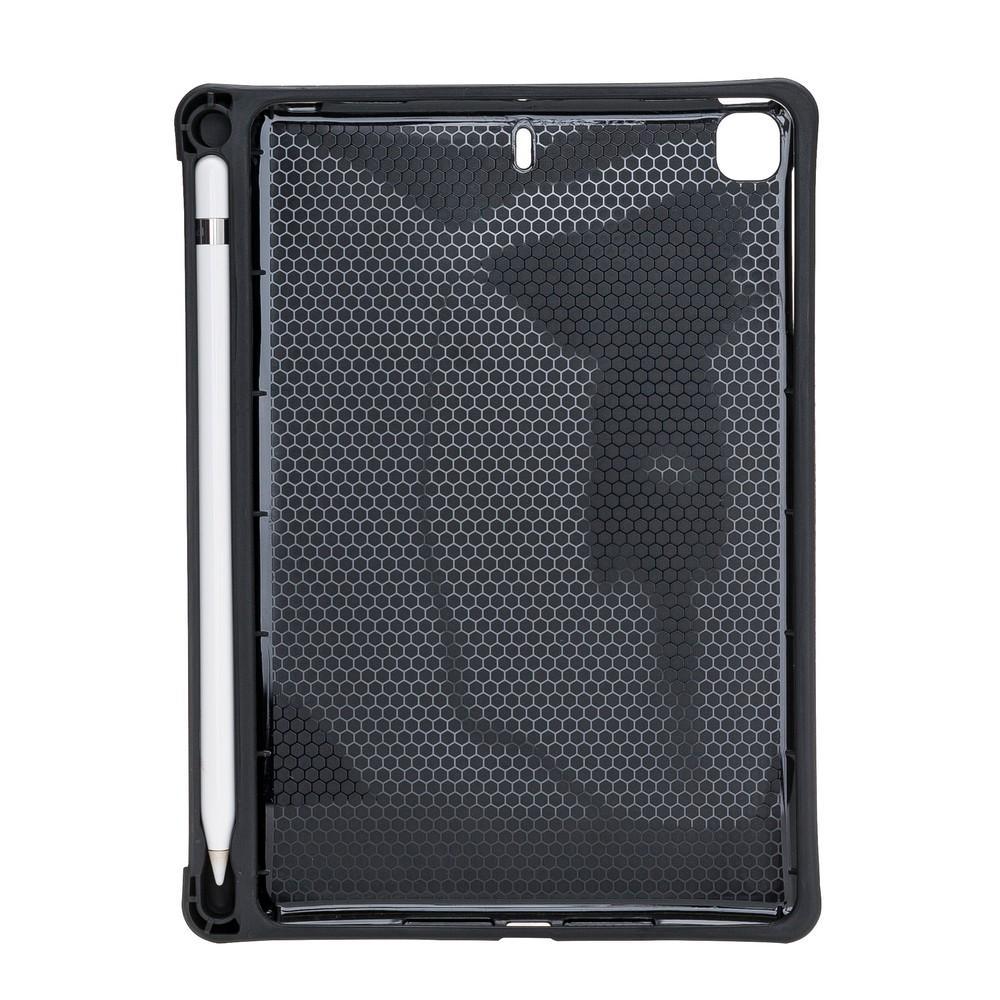 Wallet Case Felix Magnetic Datachable Leather Wallet Case for iPad Mini 5 - Rustic Tan with Effect Bouletta Shop