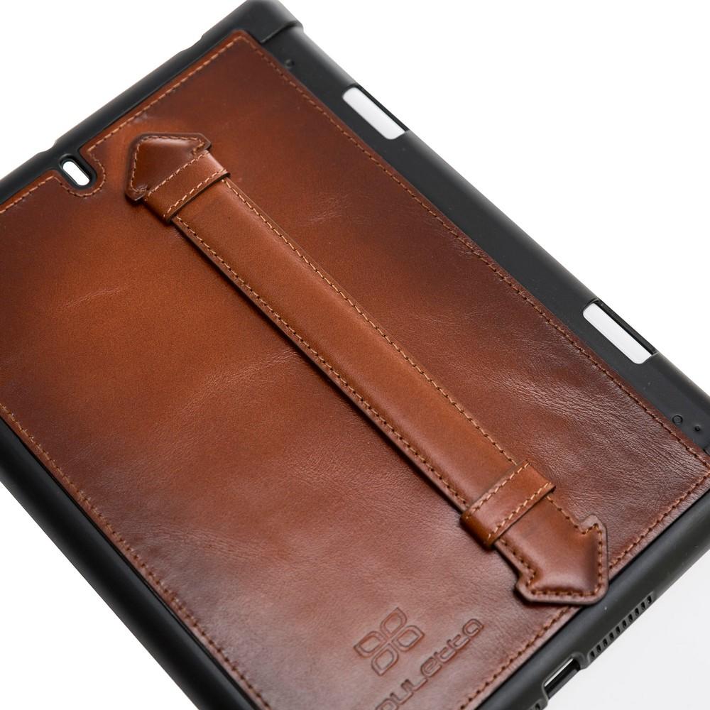 Wallet Case Felix Magnetic Datachable Leather Wallet Case for iPad Mini 5 - Rustic Tan with Effect Bouletta Shop