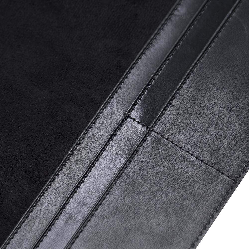 Wallet Case Leather Wallet Case for New iPad 9.7 - Vegetal Black Bouletta Shop