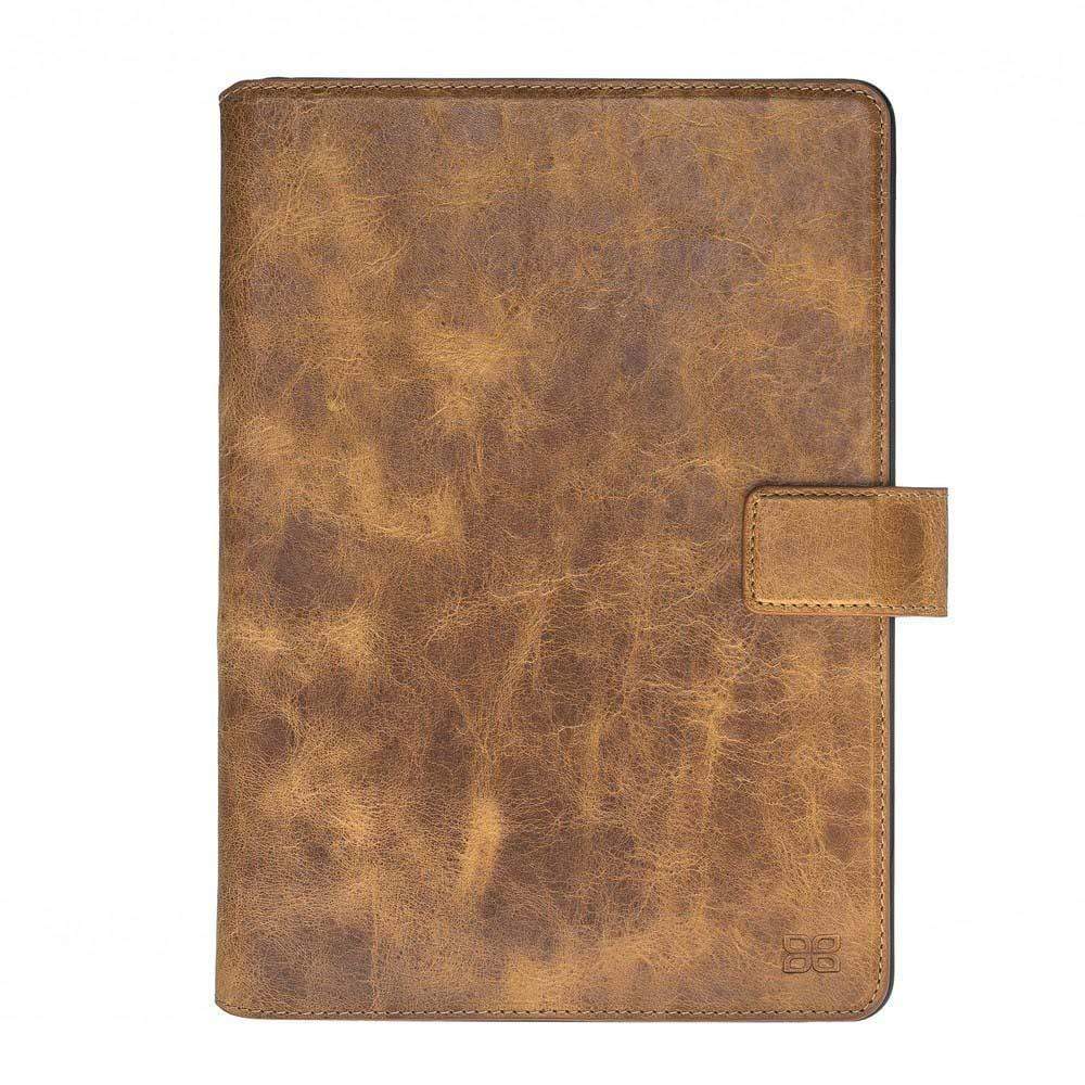 Wallet Case Leather Wallet Case for New iPad 9.7 - Vegetal Tan with Vein Bouletta Case
