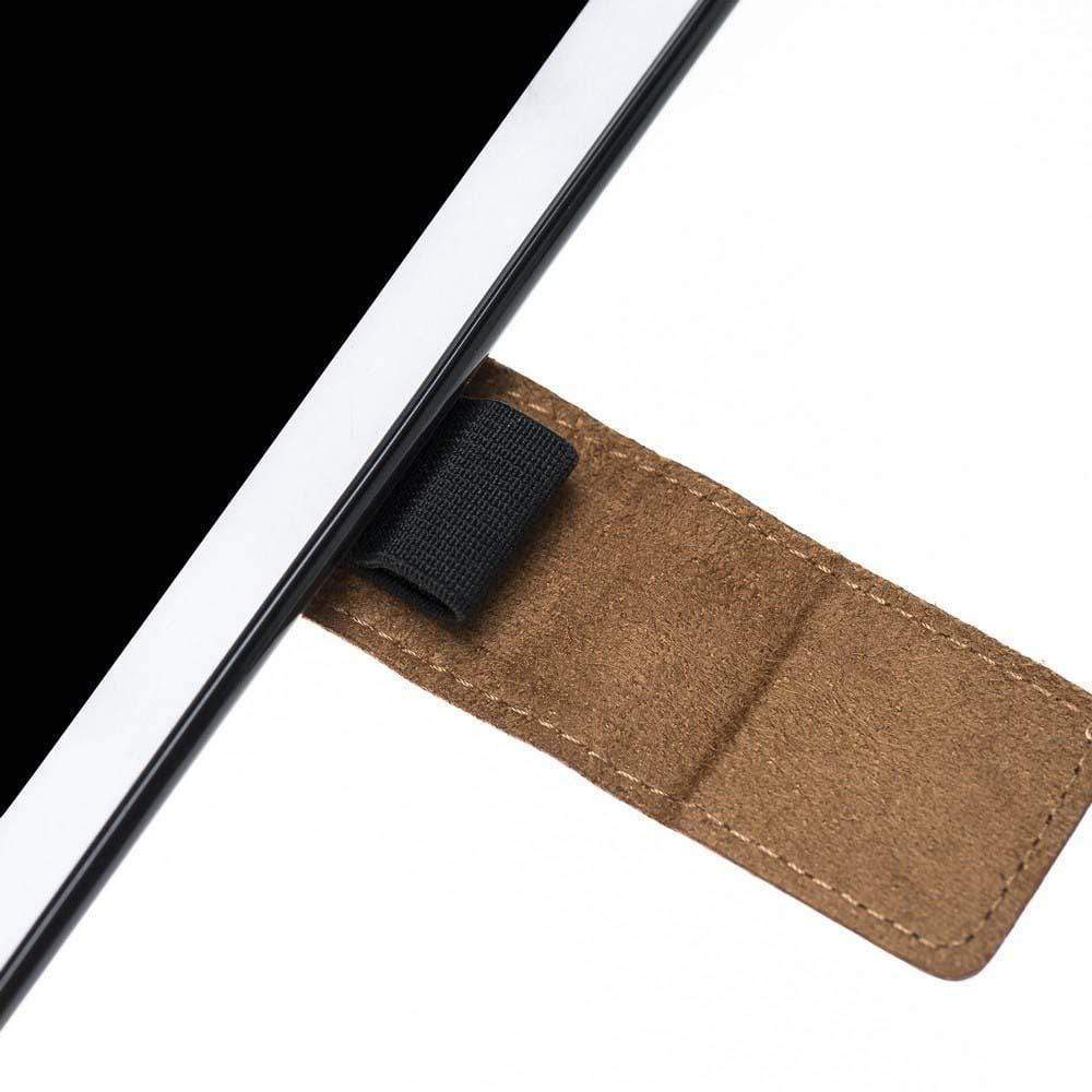 Wallet Case Leather Wallet Case for New iPad 9.7 - Vegetal Tan with Vein Bouletta Shop